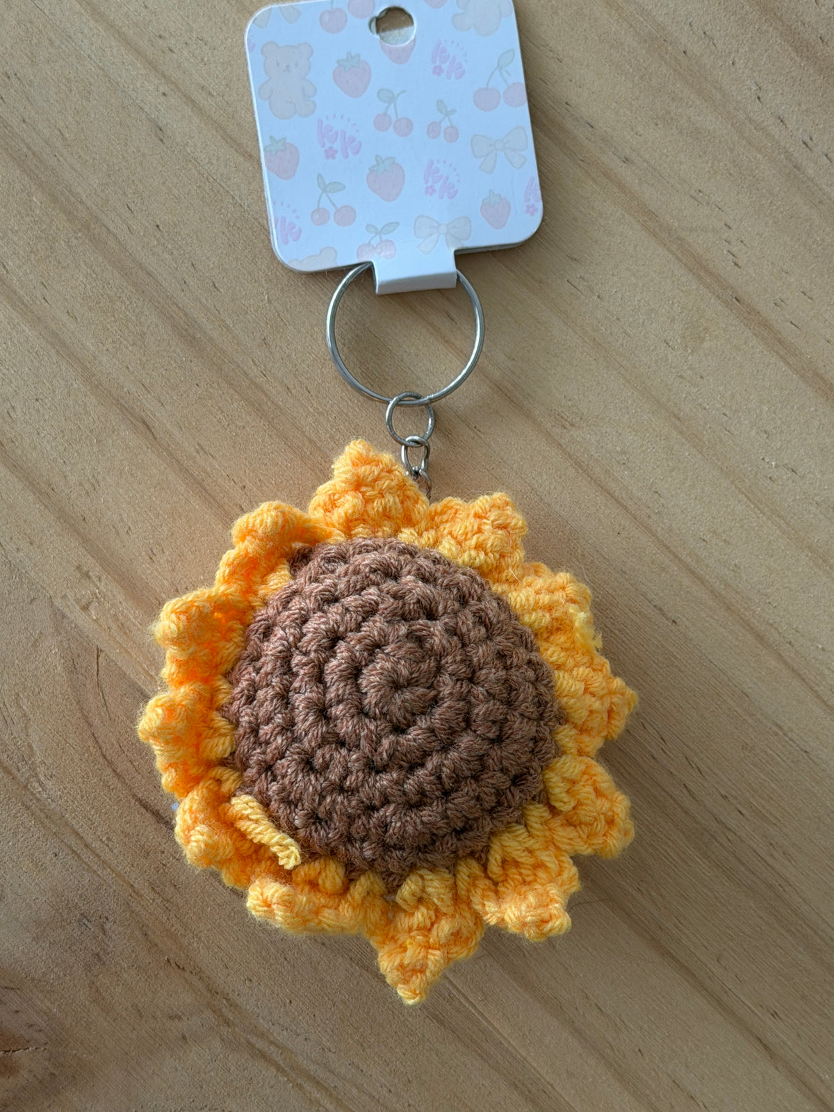 Sunflower Keychain