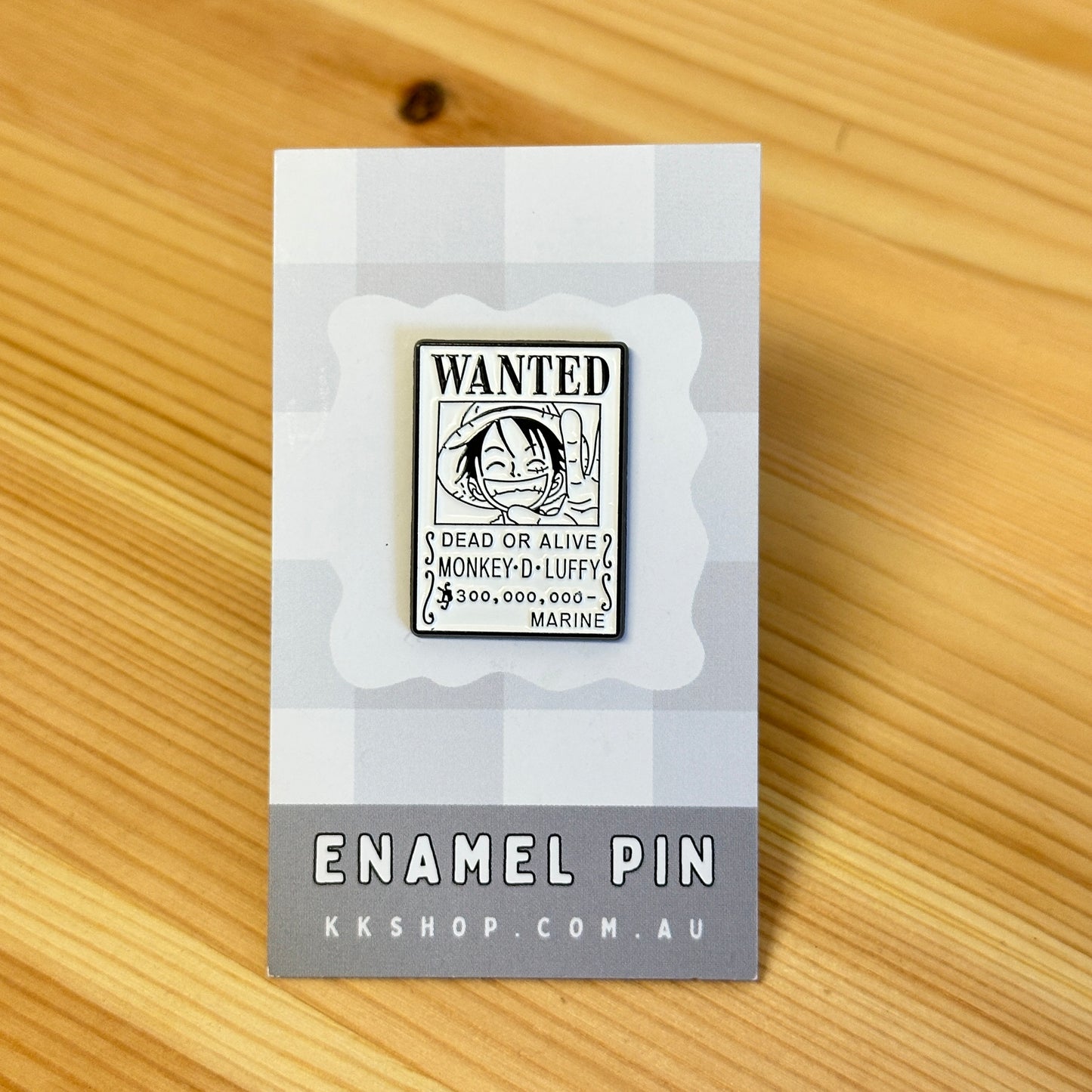 Wanted Poster Enamel Pin