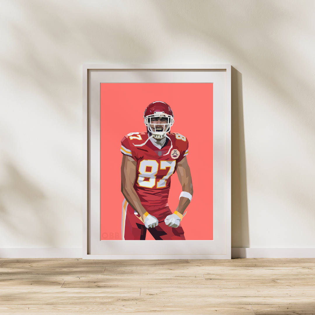 Travis Kelce Artwork