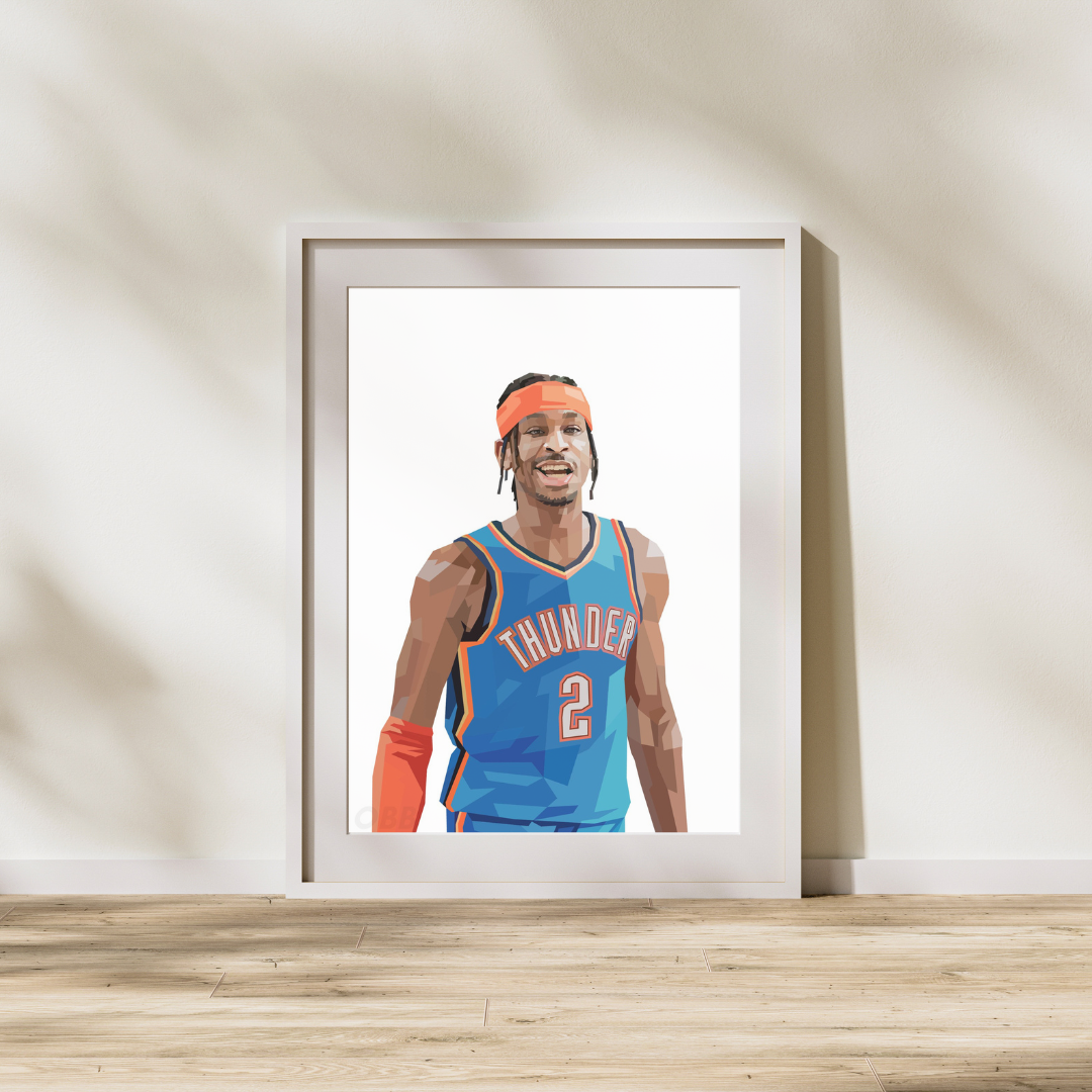 Shai Gilgeous-Alexander Artwork