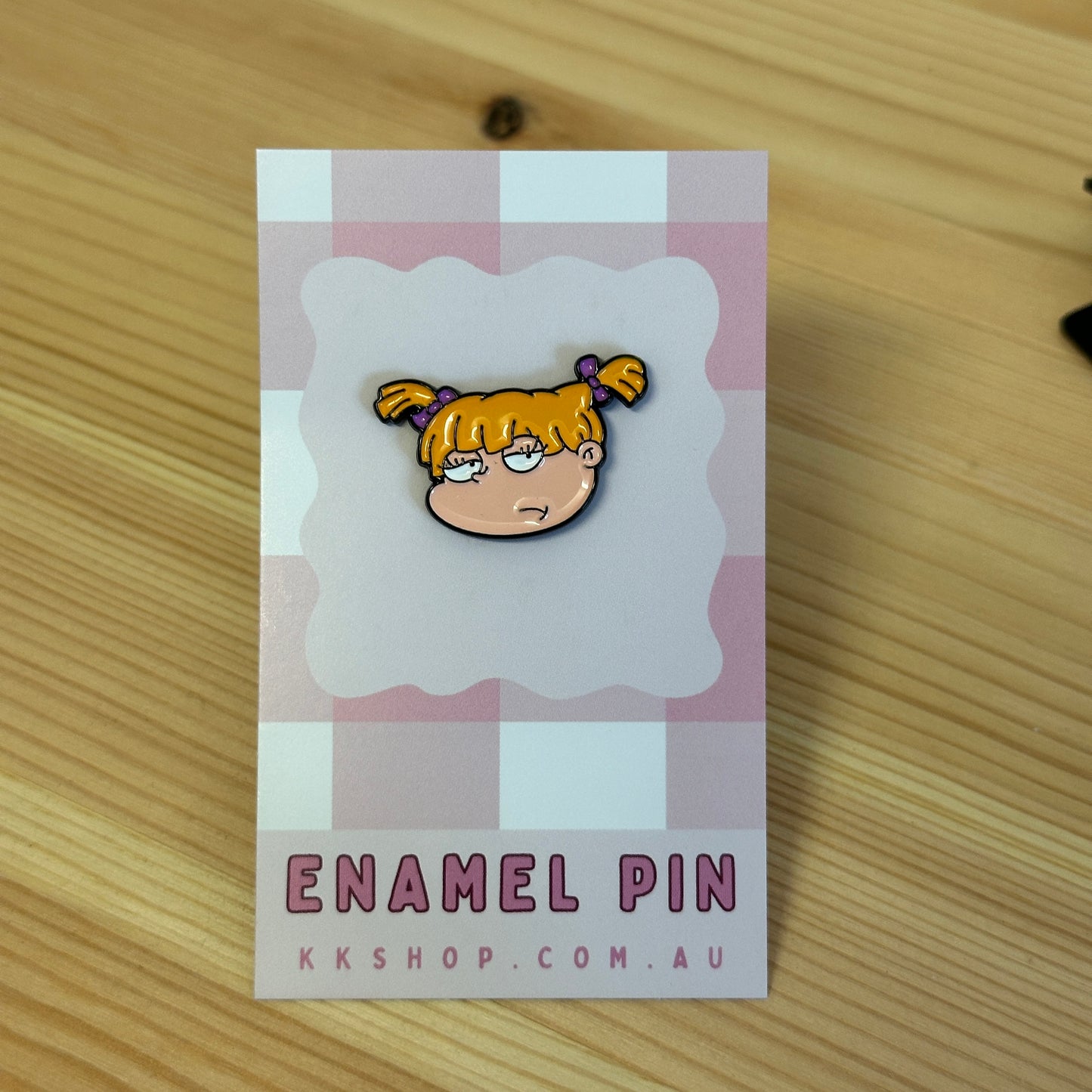 Angelica Enamel Pin
