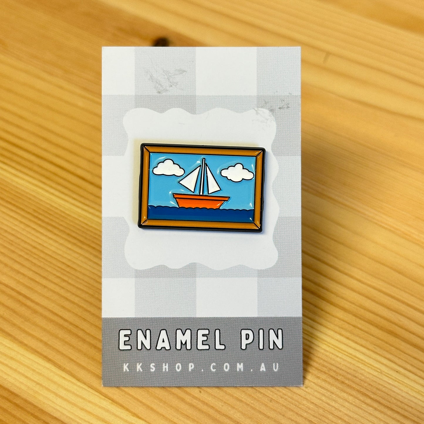 Simpsons Art Enamel Pin