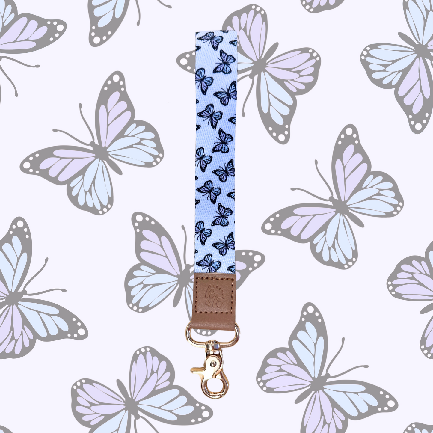 Butterfly Wristlet