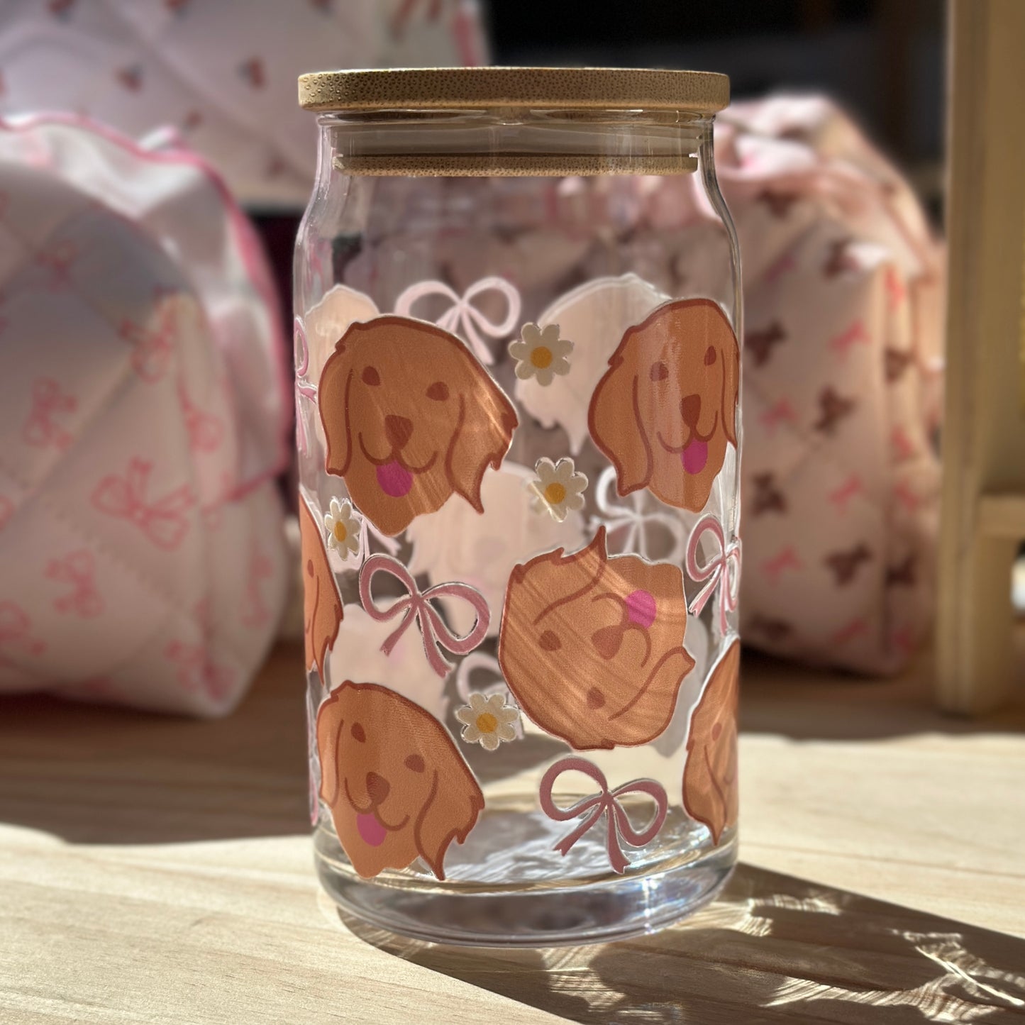 Labrador Glass Can Cup - 473ml