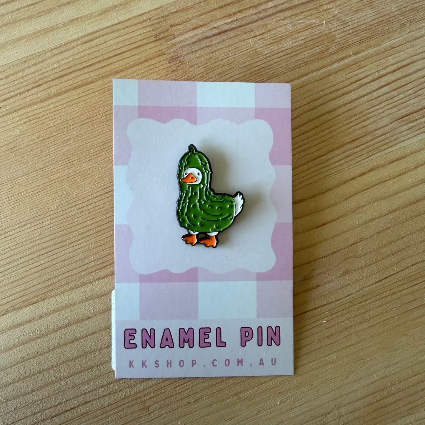 Pickle Goose Enamel Pin