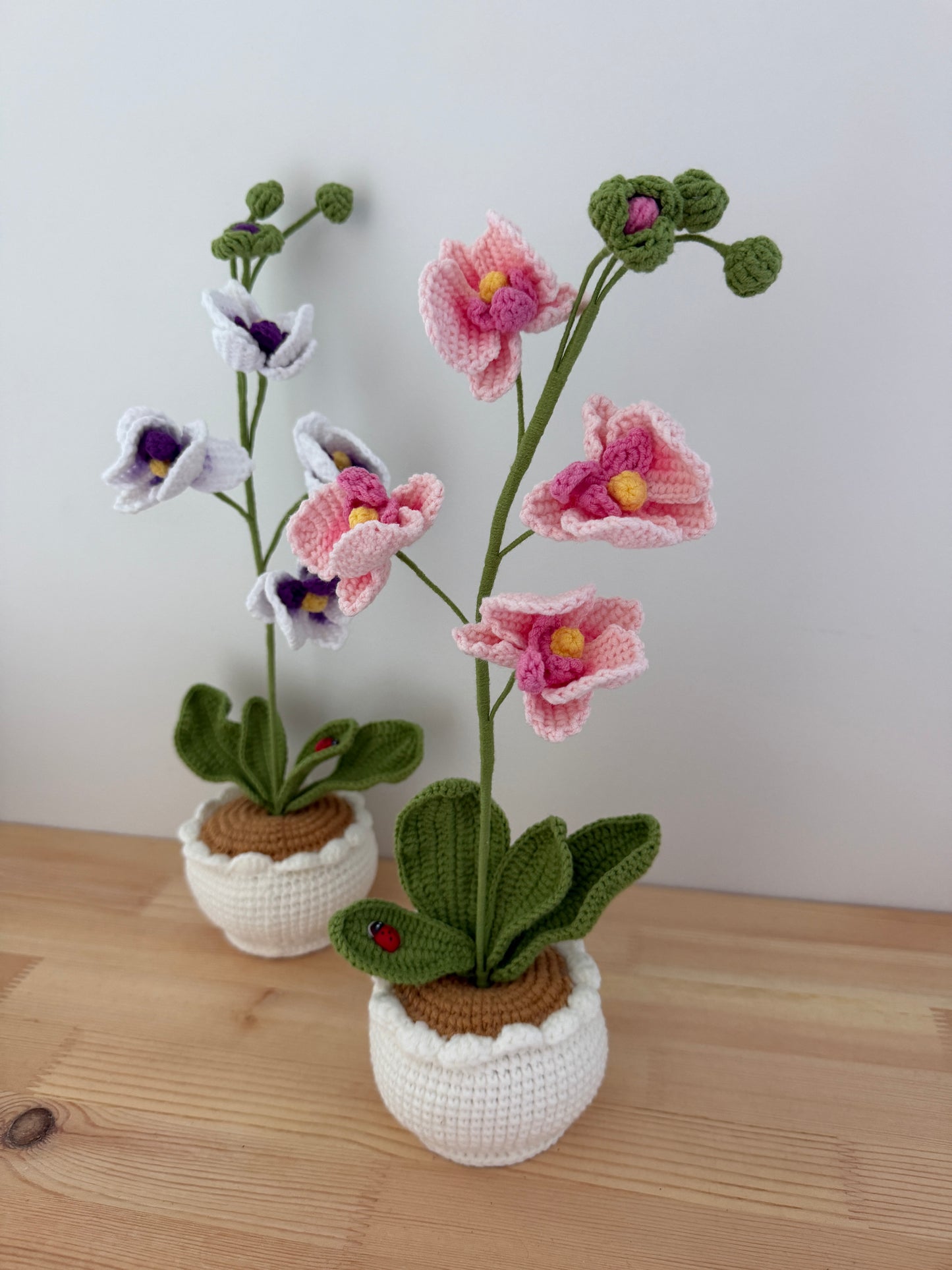 Pink Orchid Amigurumi