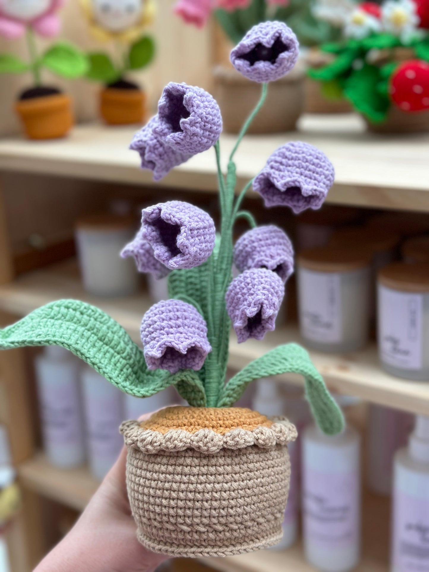 Large Lily of The Valley Amigurumi