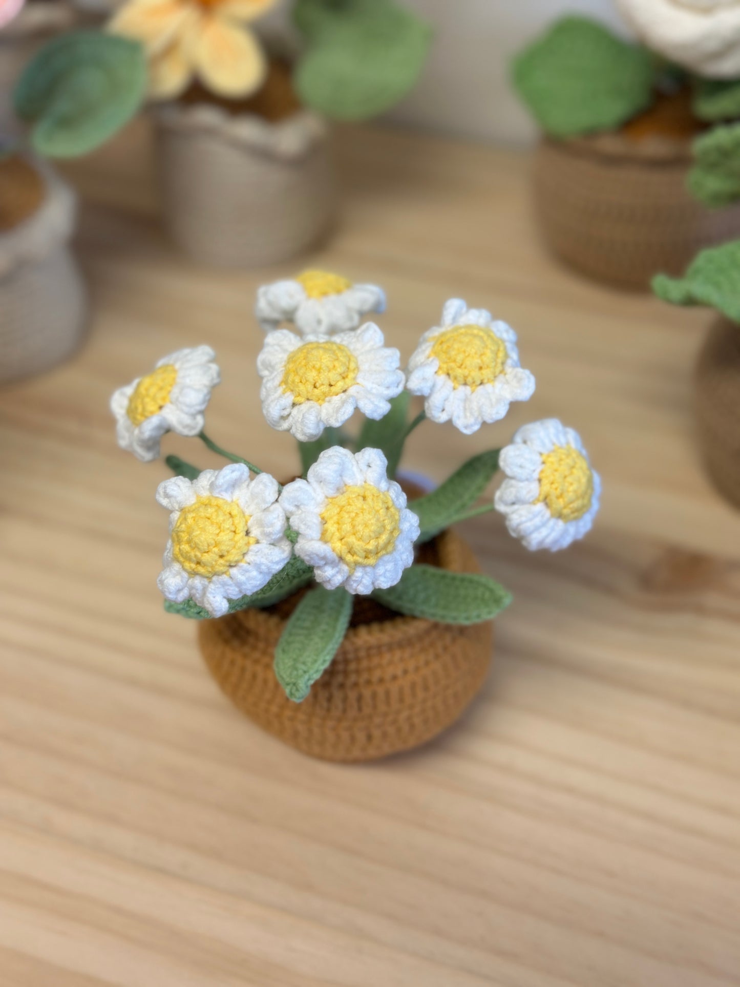 Daisy Pot Amigurumi