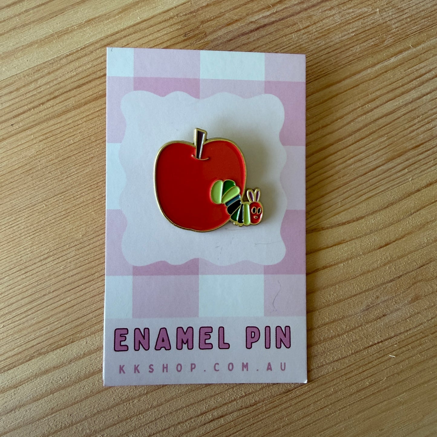 Hungry Caterpillar Enamel Pin
