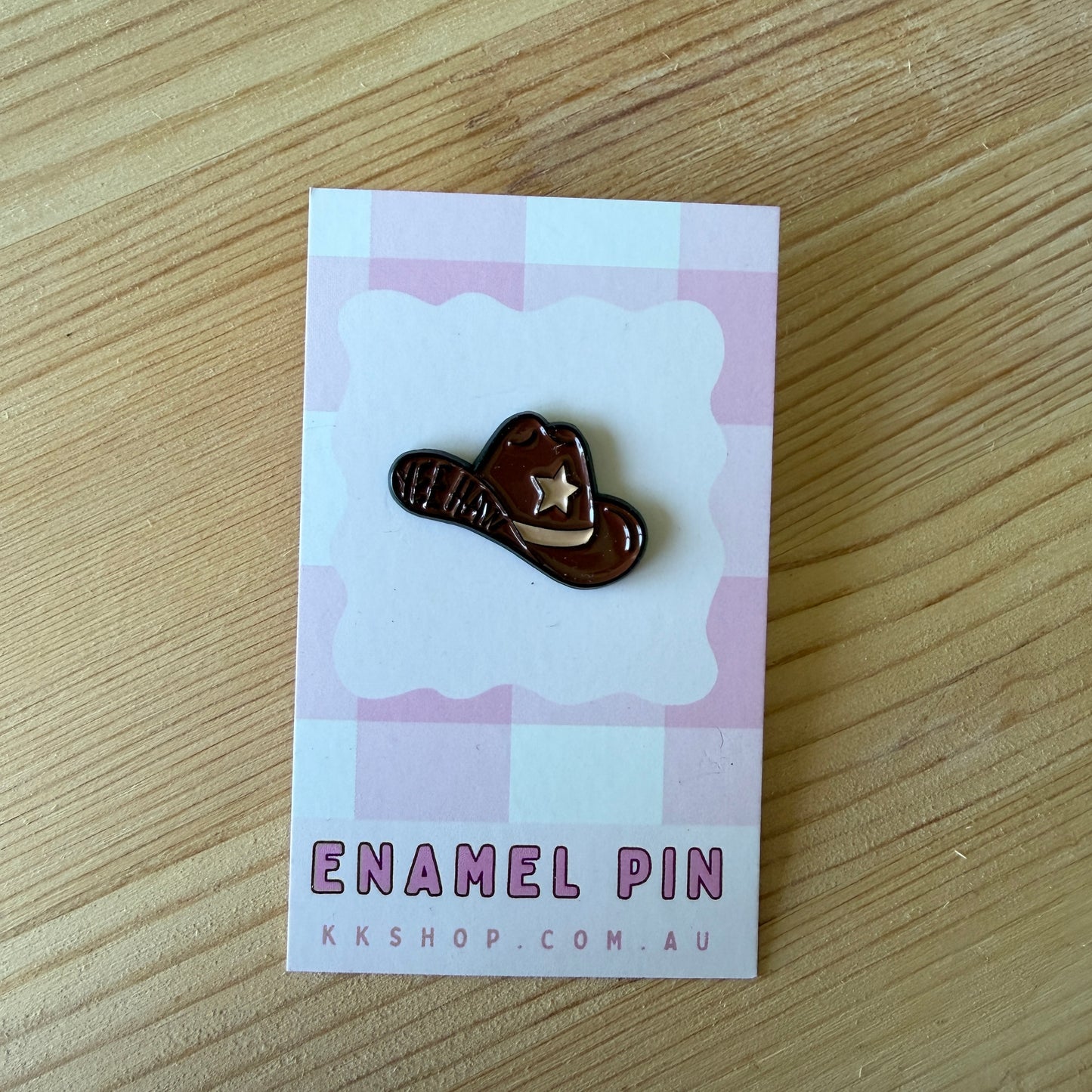 Cowboy Hat Enamel Pin
