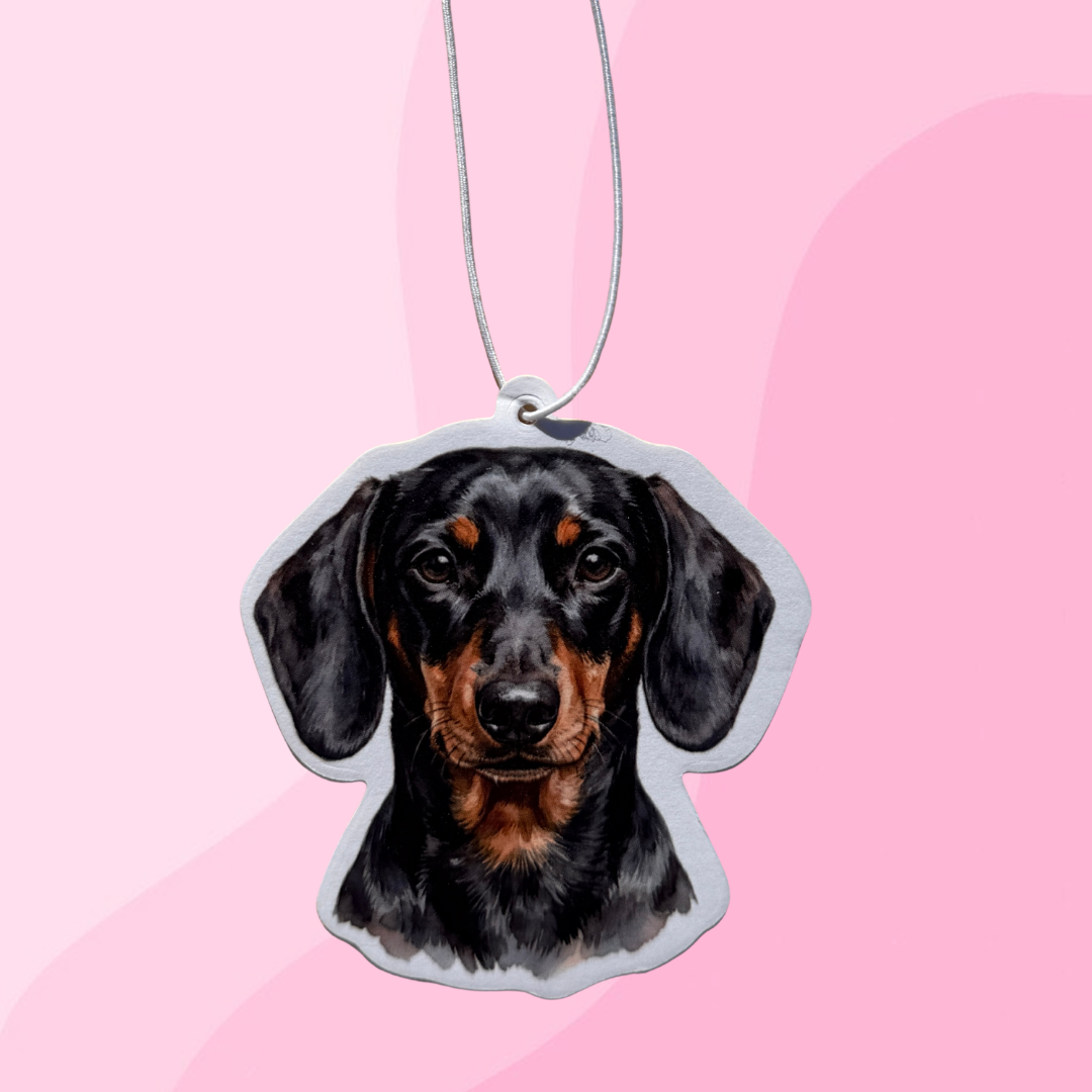 Black Dachshund Air Freshener
