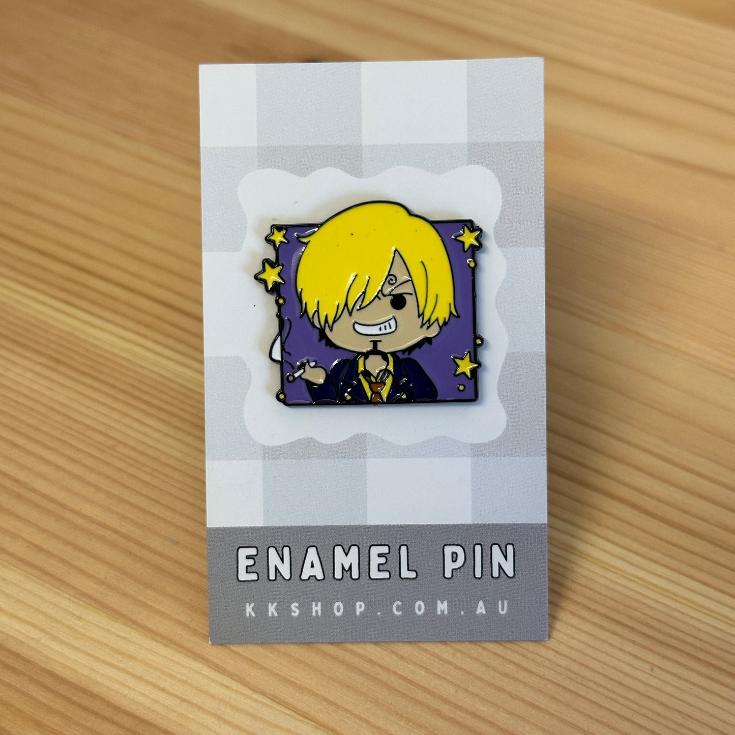 Sanji Enamel Pin