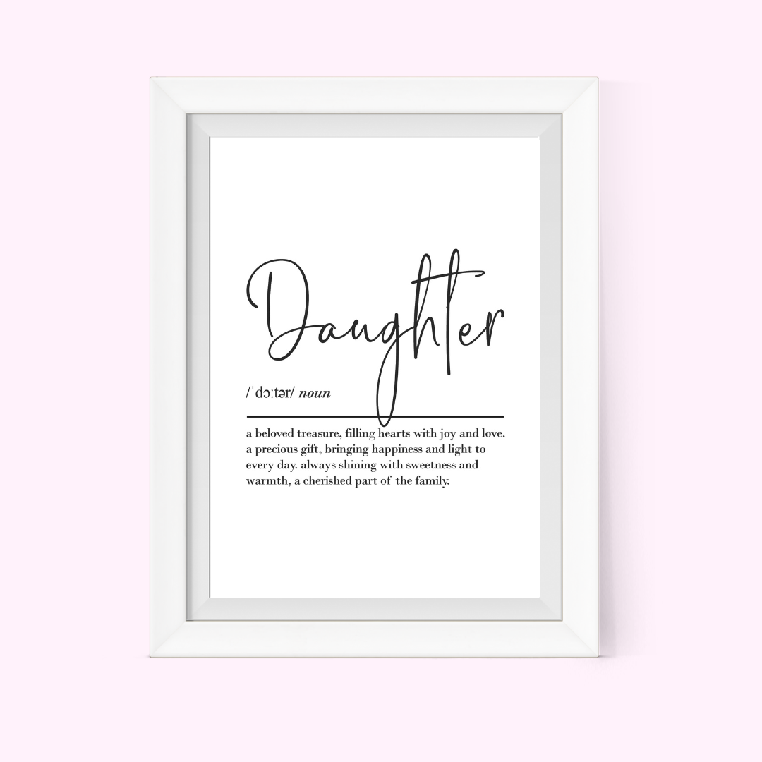 Daughter Definition Frame