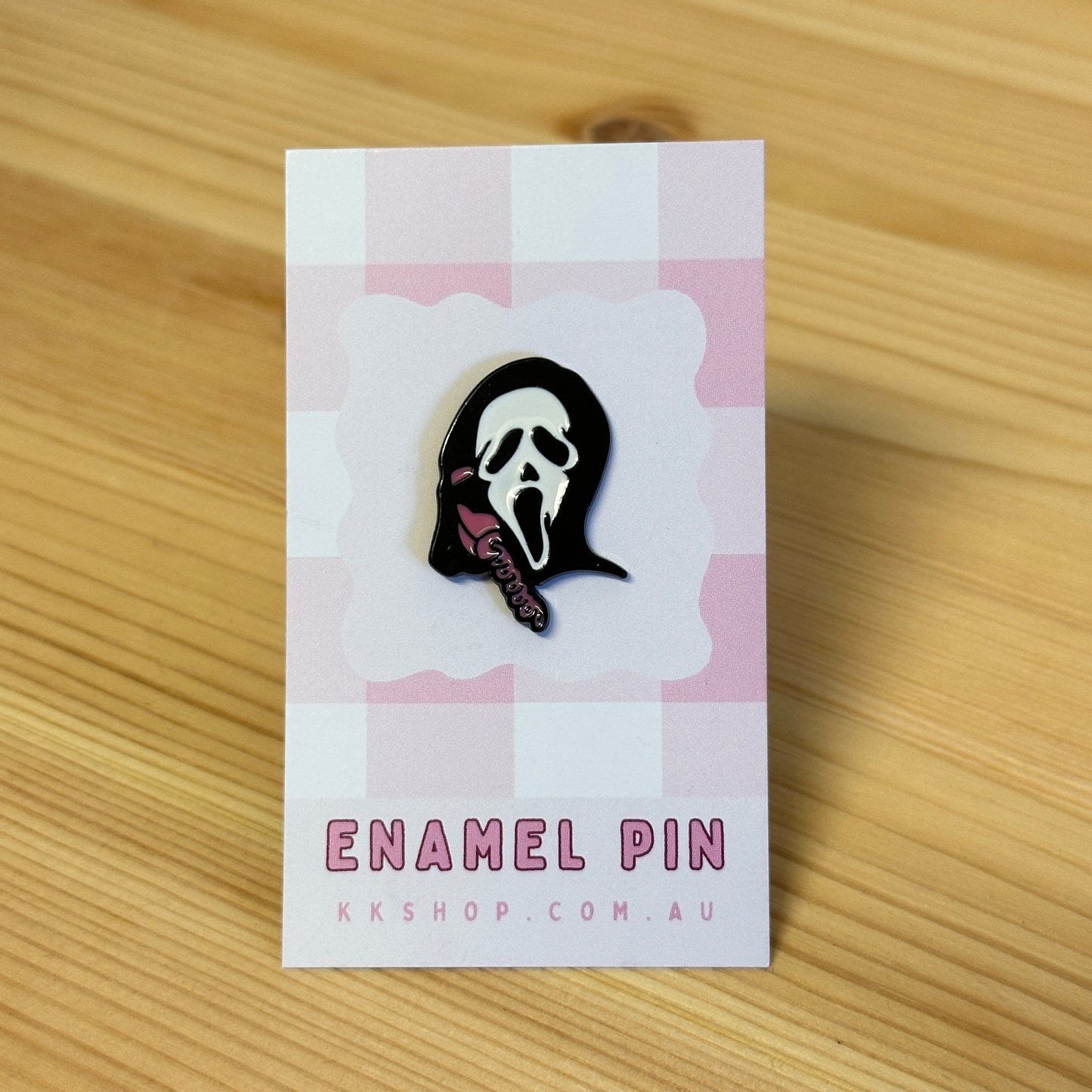 Ghostface Enamel Pin