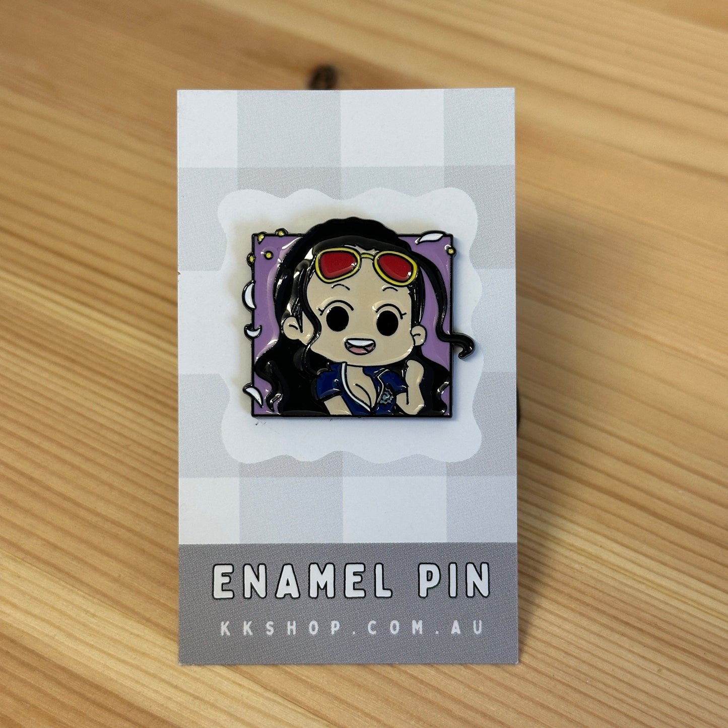 Robin Enamel Pin