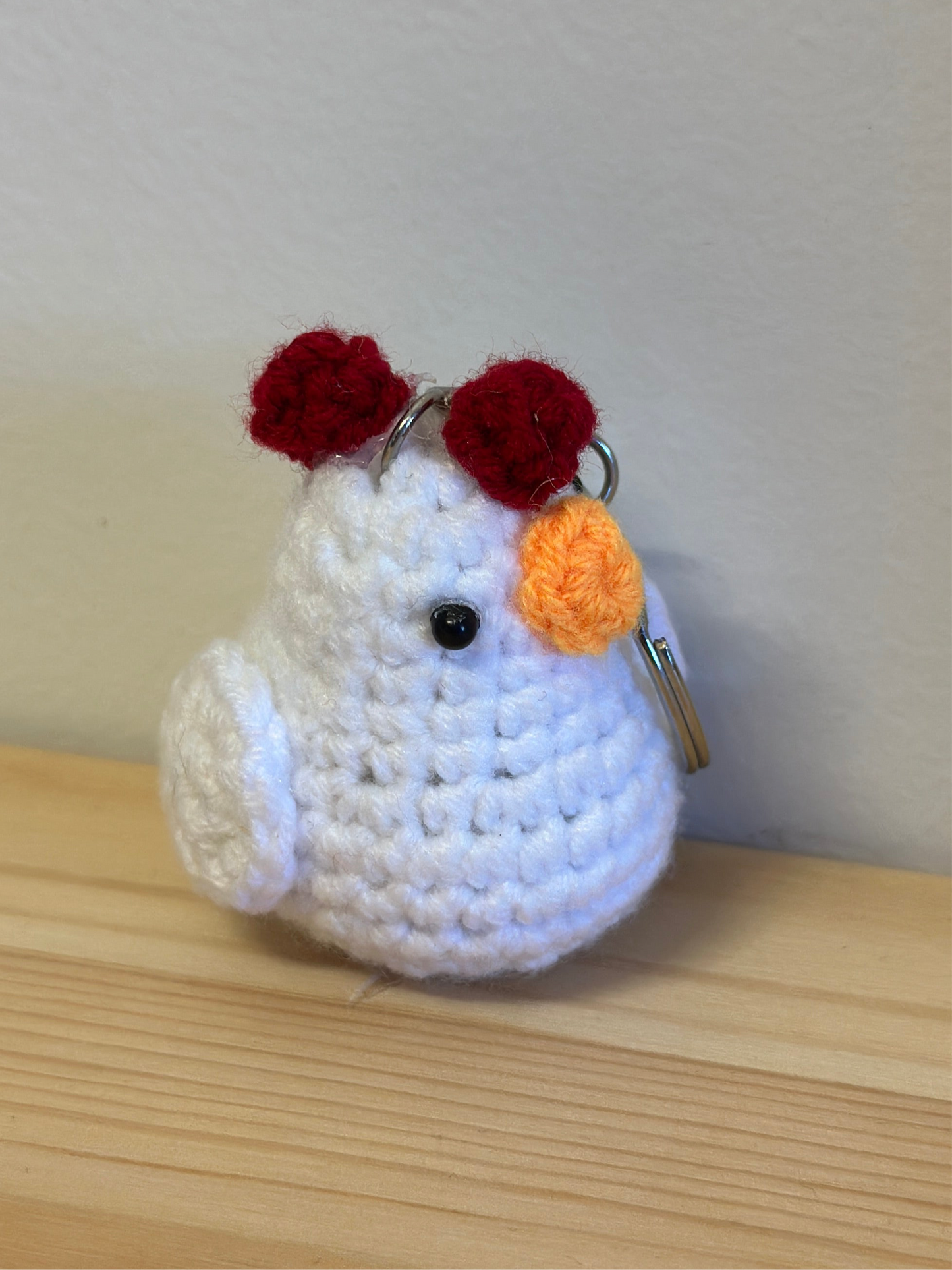 Chicken Amigurumi Keychain