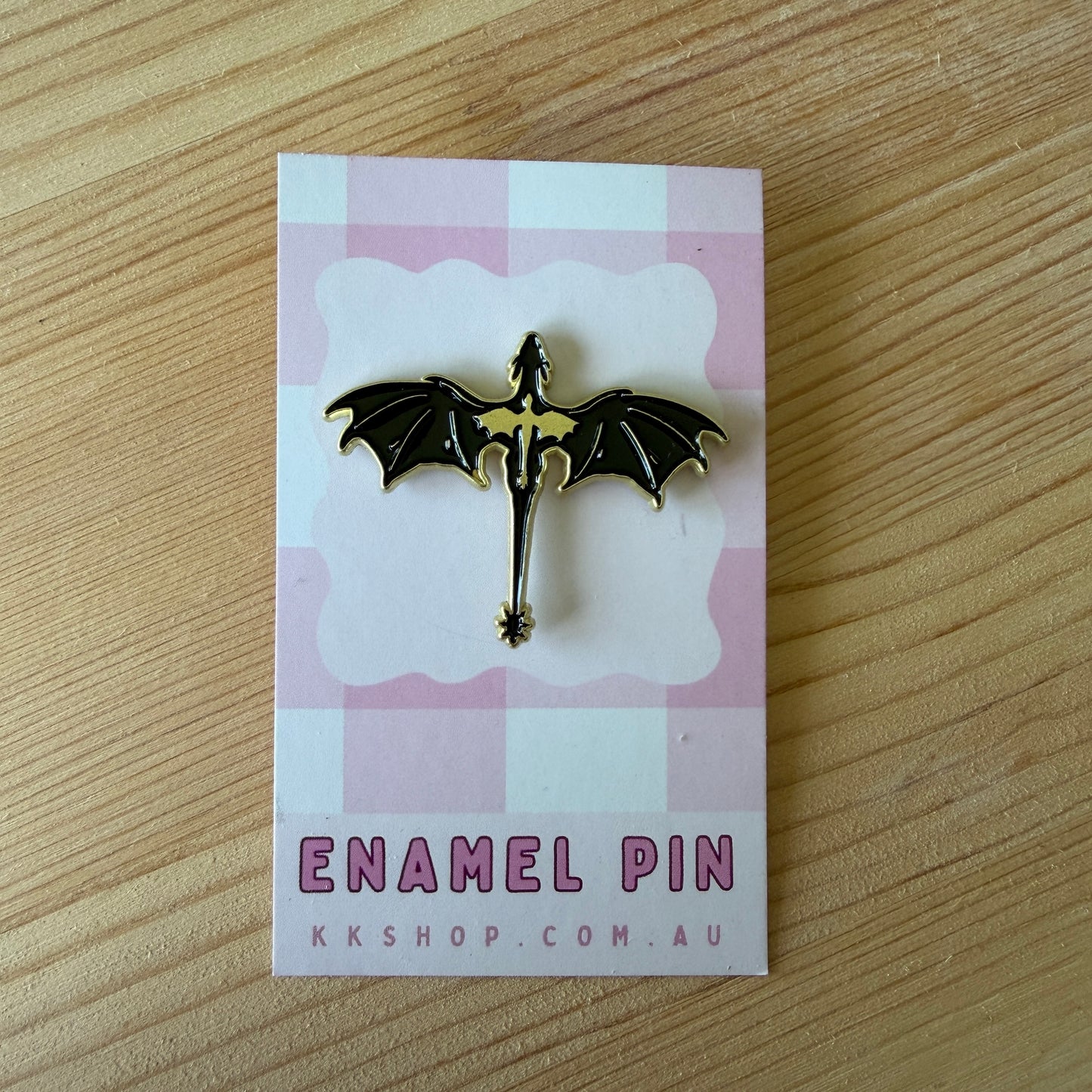 Fourth Wing Enamel Pin