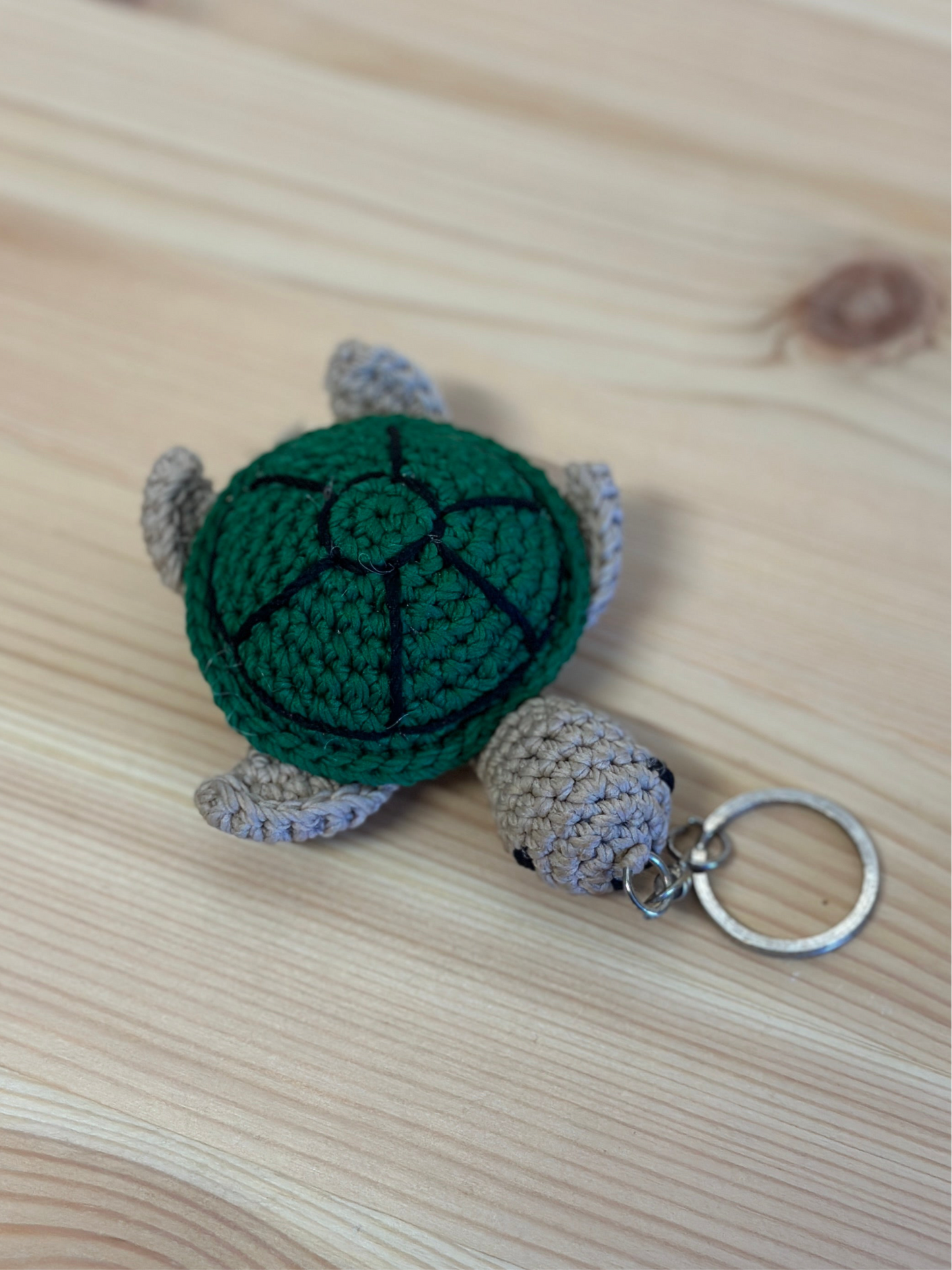 Turtle Amigurumi Keychain