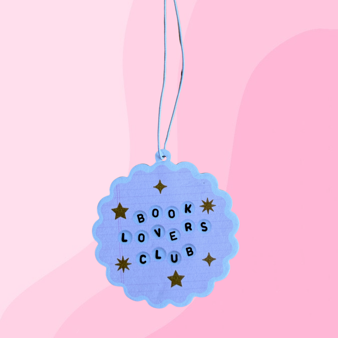 Book Lovers Club Air Freshener