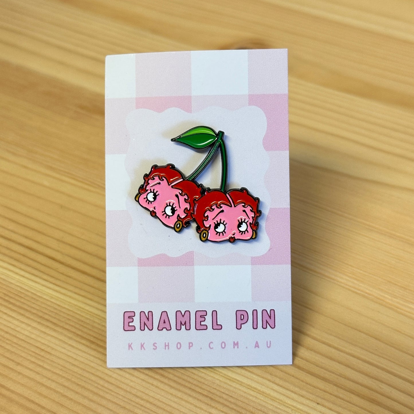Betty Boop Enamel Pin