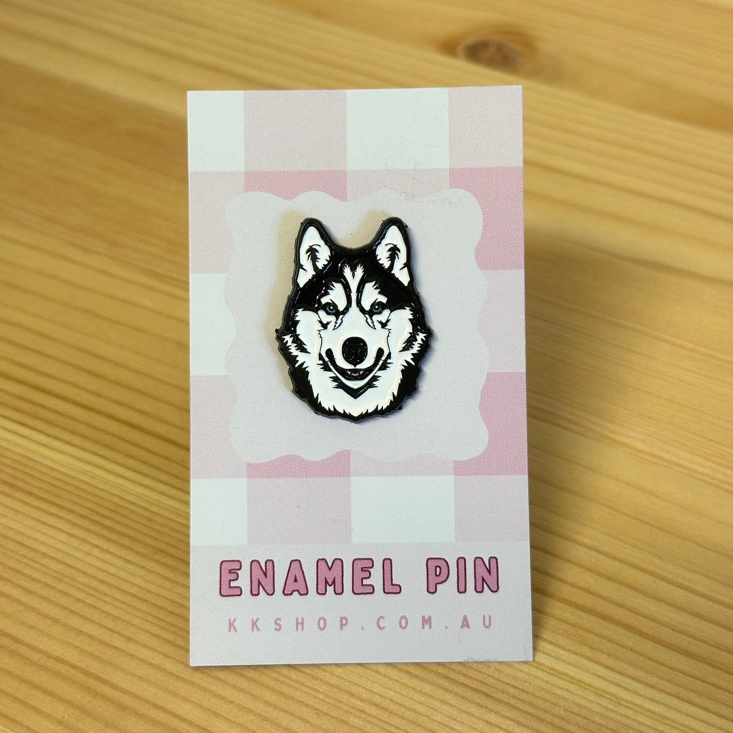 Husky Enamel Pin