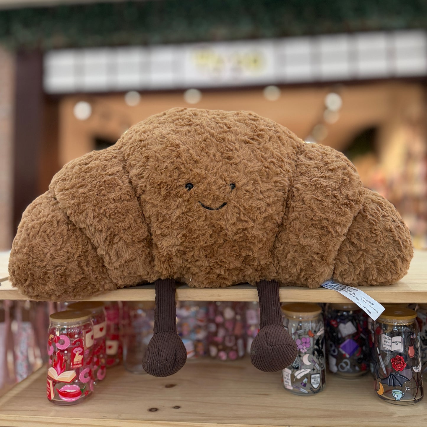 Giant Croissant Plush - 70cm