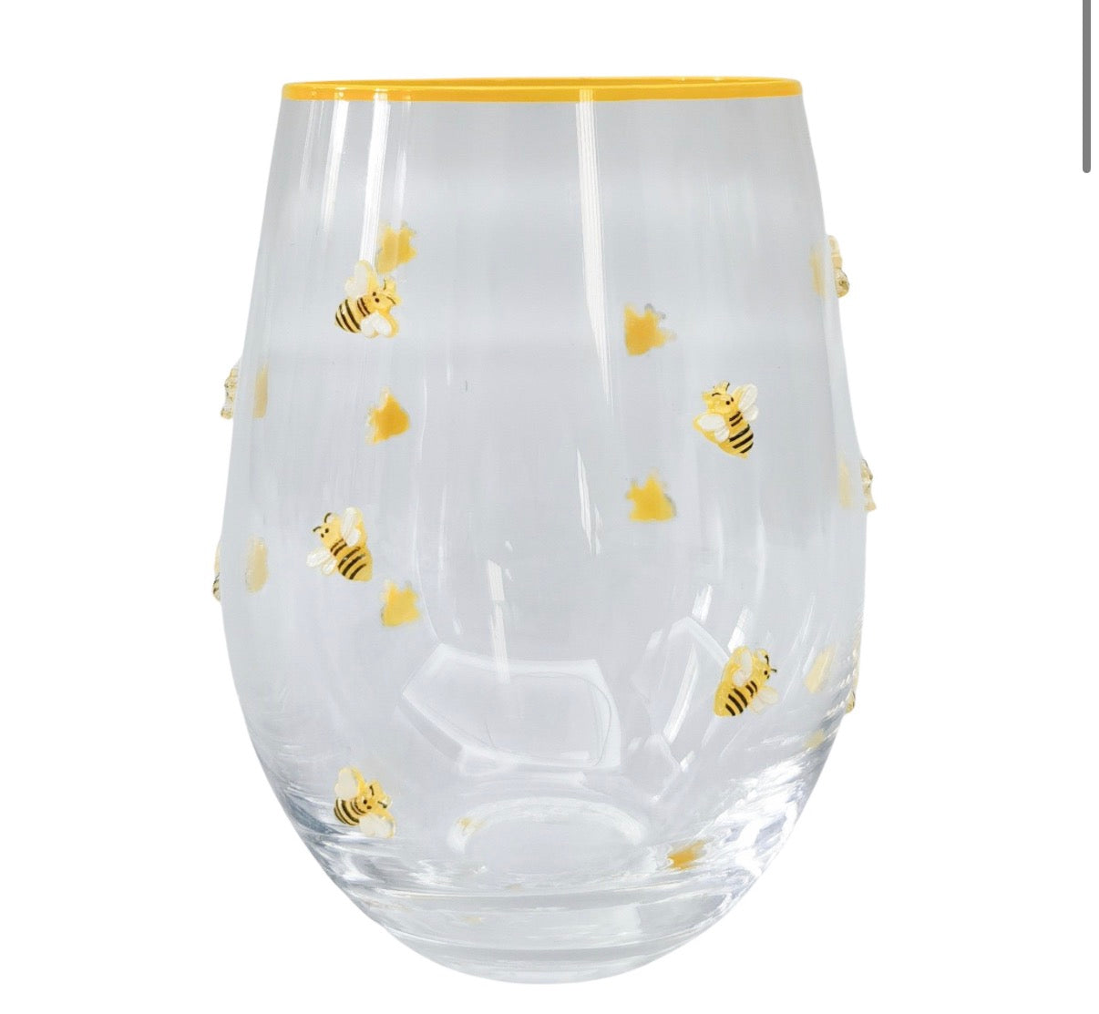 Bee Icon Glass