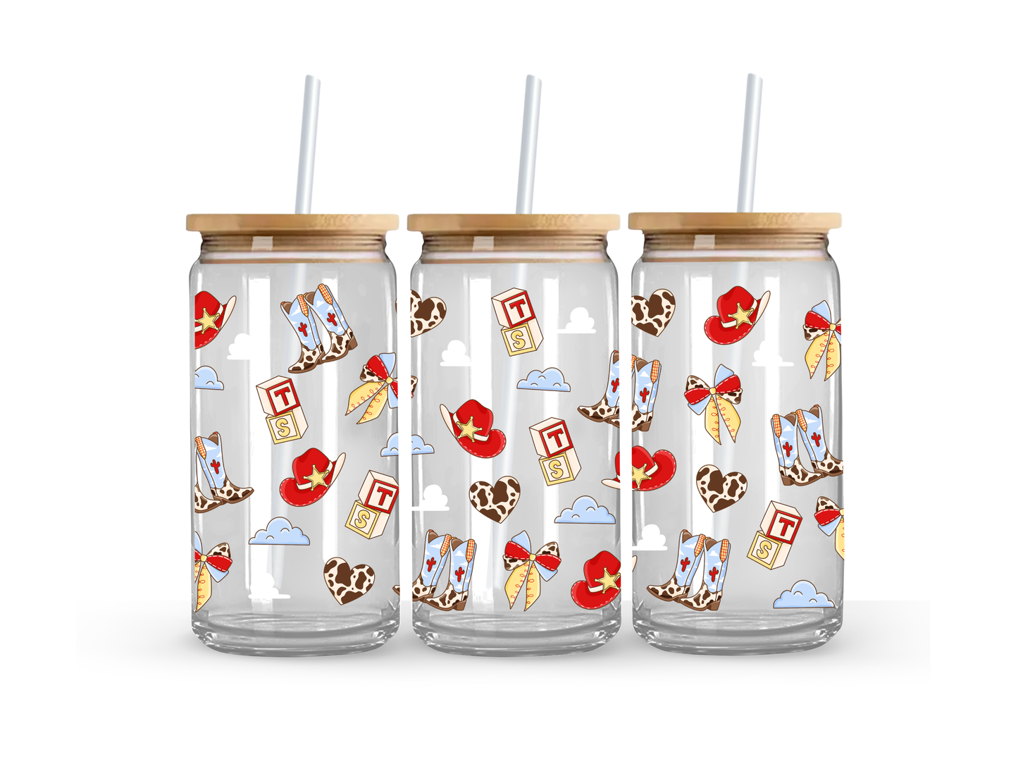 TS Glass Can Cup - 473ml