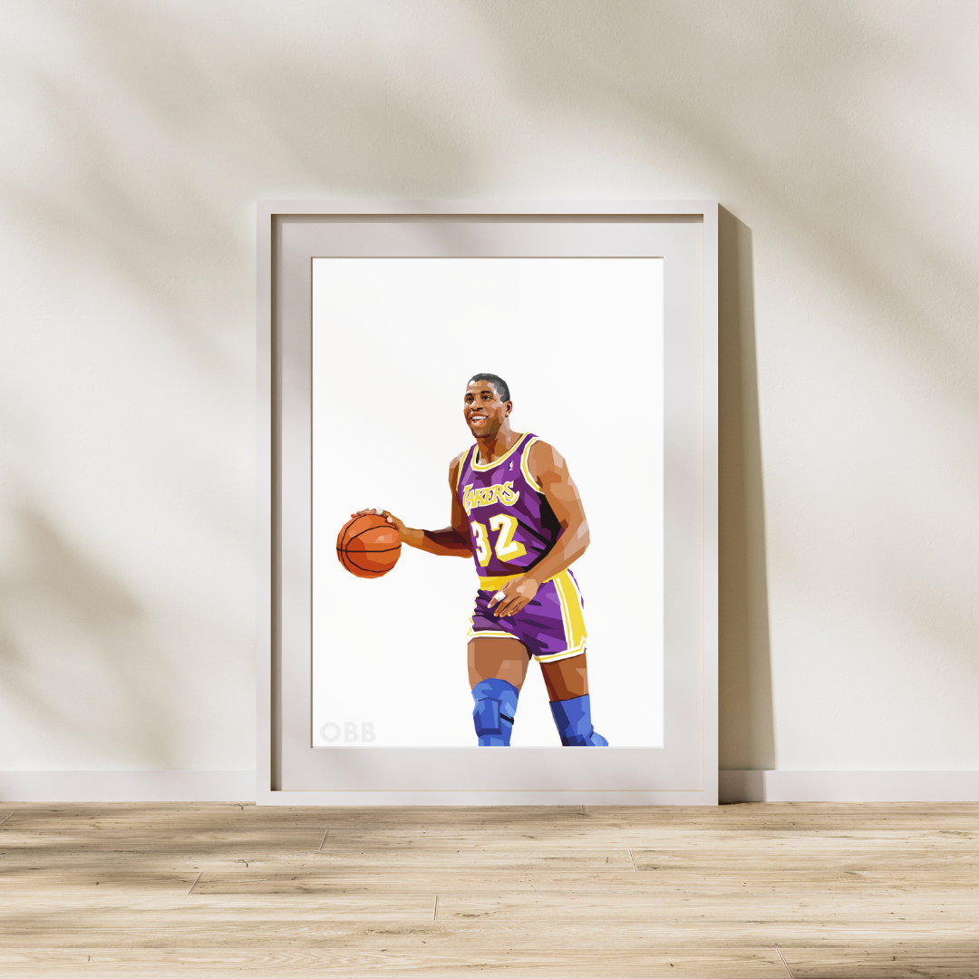 Magic Johnson Artwork