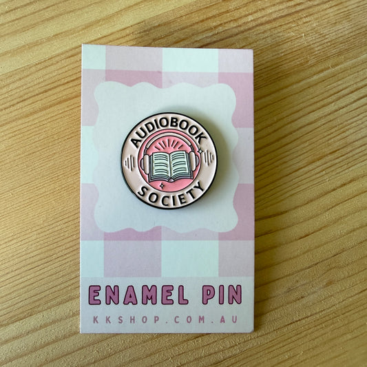 Late Night Readers Club Enamel Pin