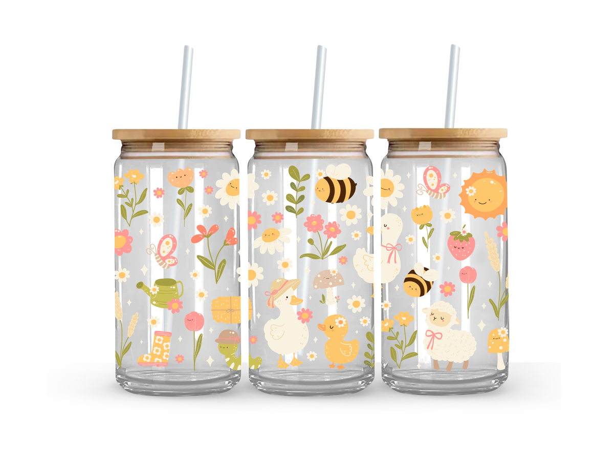 Goose & Friends Glass Can Cup - 473ml