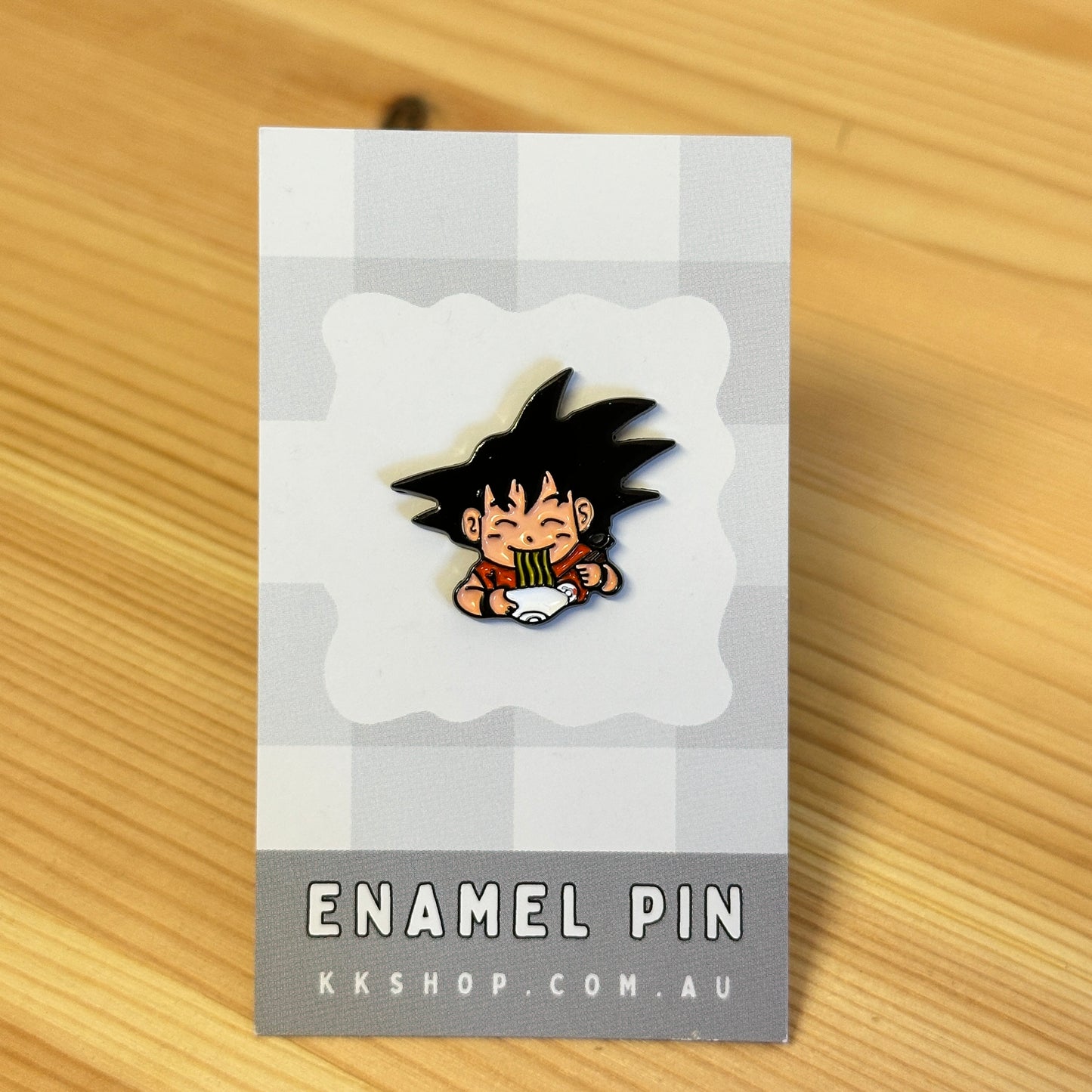 Goku Ramen Enamel Pin