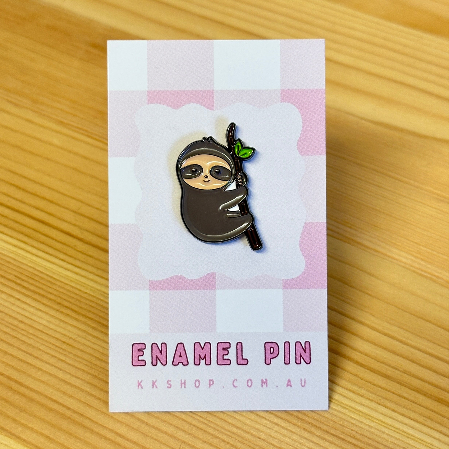 Sloth Enamel Pin