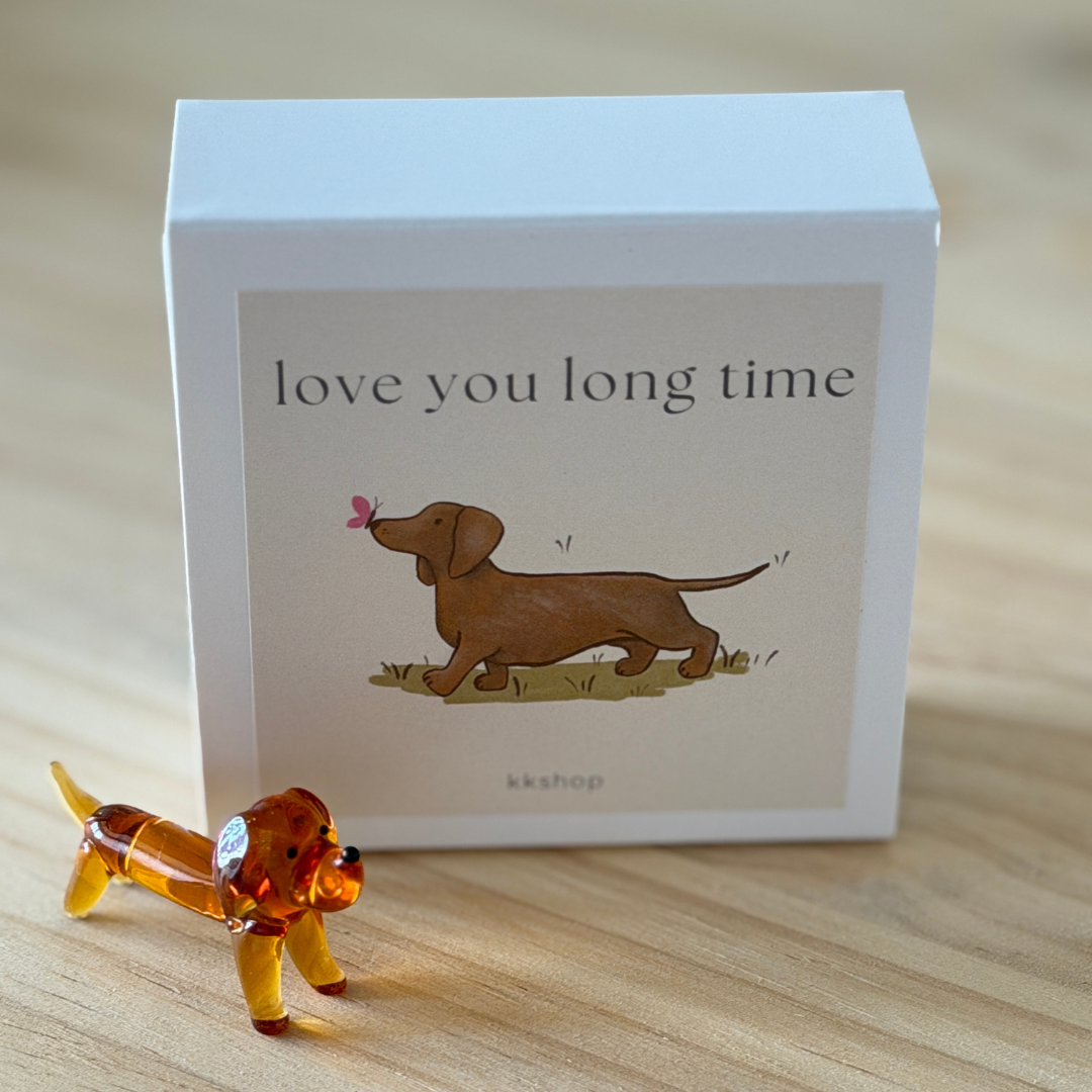 Dachshund Tiny Trinket – Love You Long Time