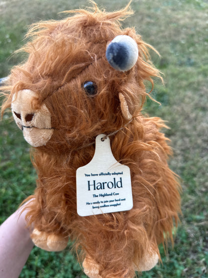 Harold the Highland Cow Plushie