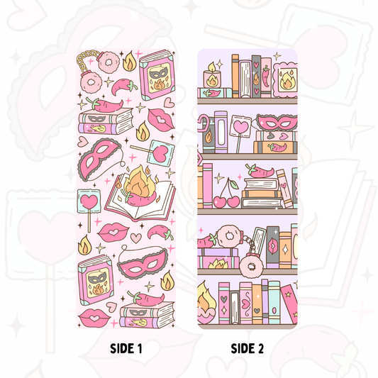 Smut/Smut Bookshelf Bookmark - Double sided