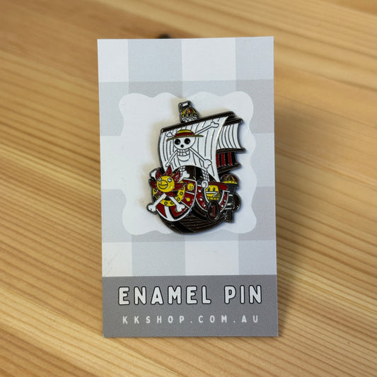 Pirate Ship Enamel Pin