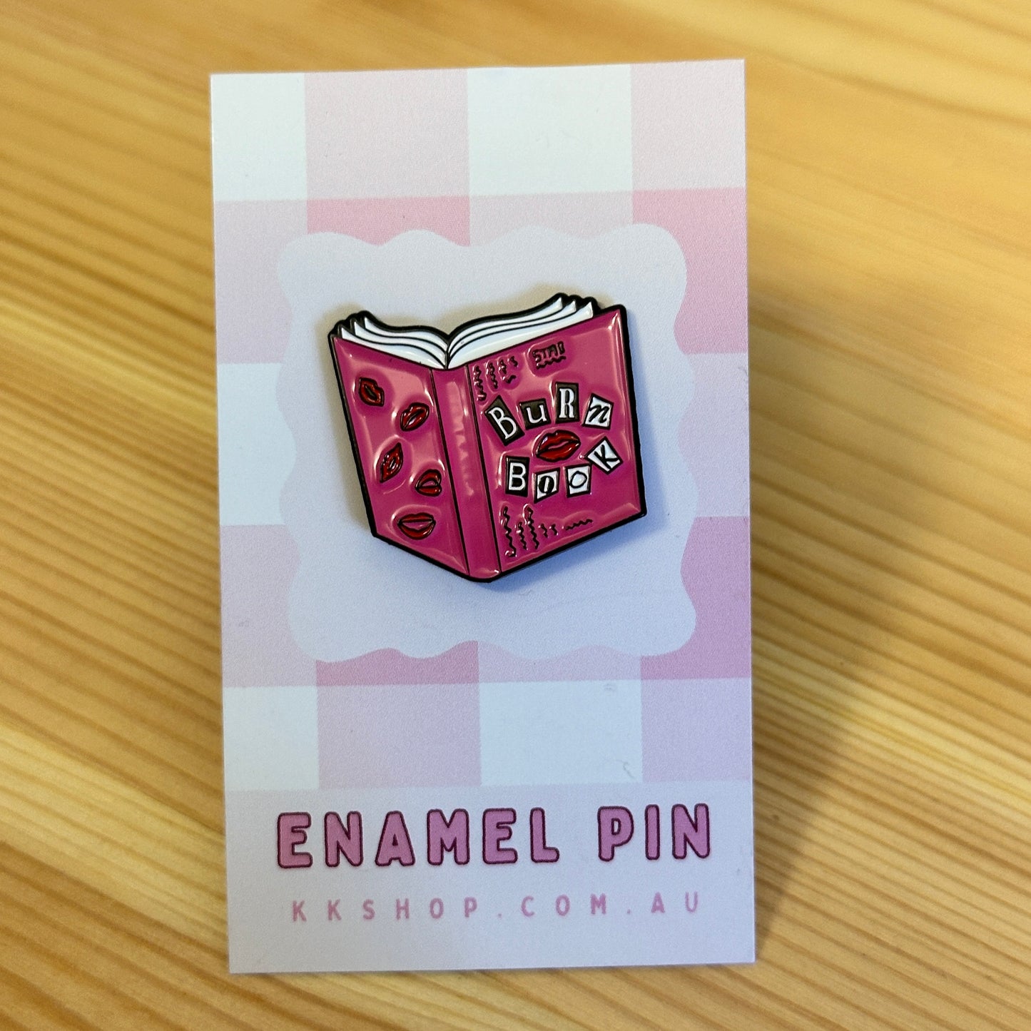 Burn Book Enamel Pin