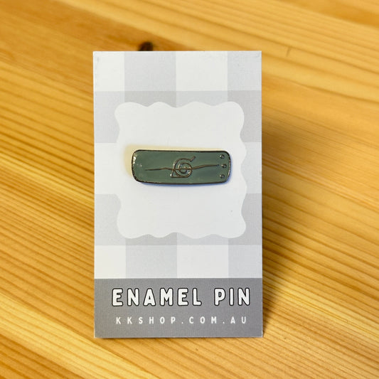 Naruto Headband Enamel Pin