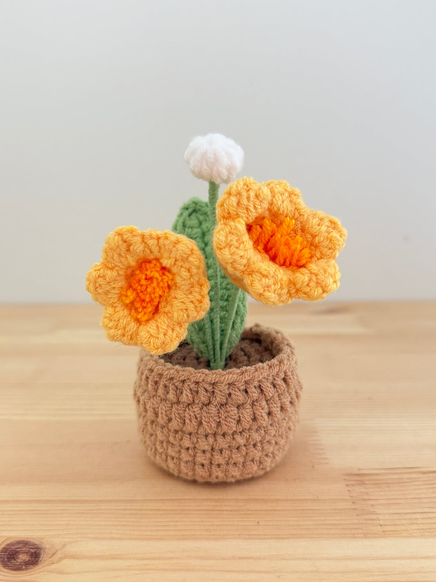 Yellow Bluebell Amigurumi