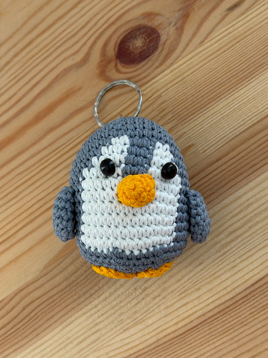 Penguin Amigurumi Keychain
