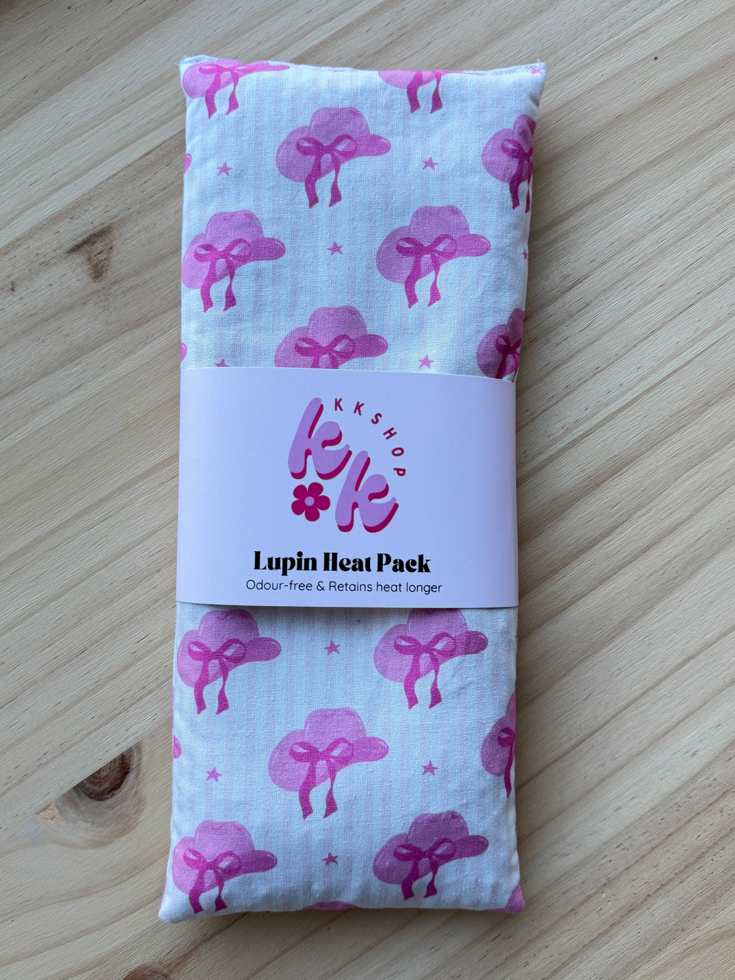 Pink Striped Cowboy Hat Lupin Heatpack