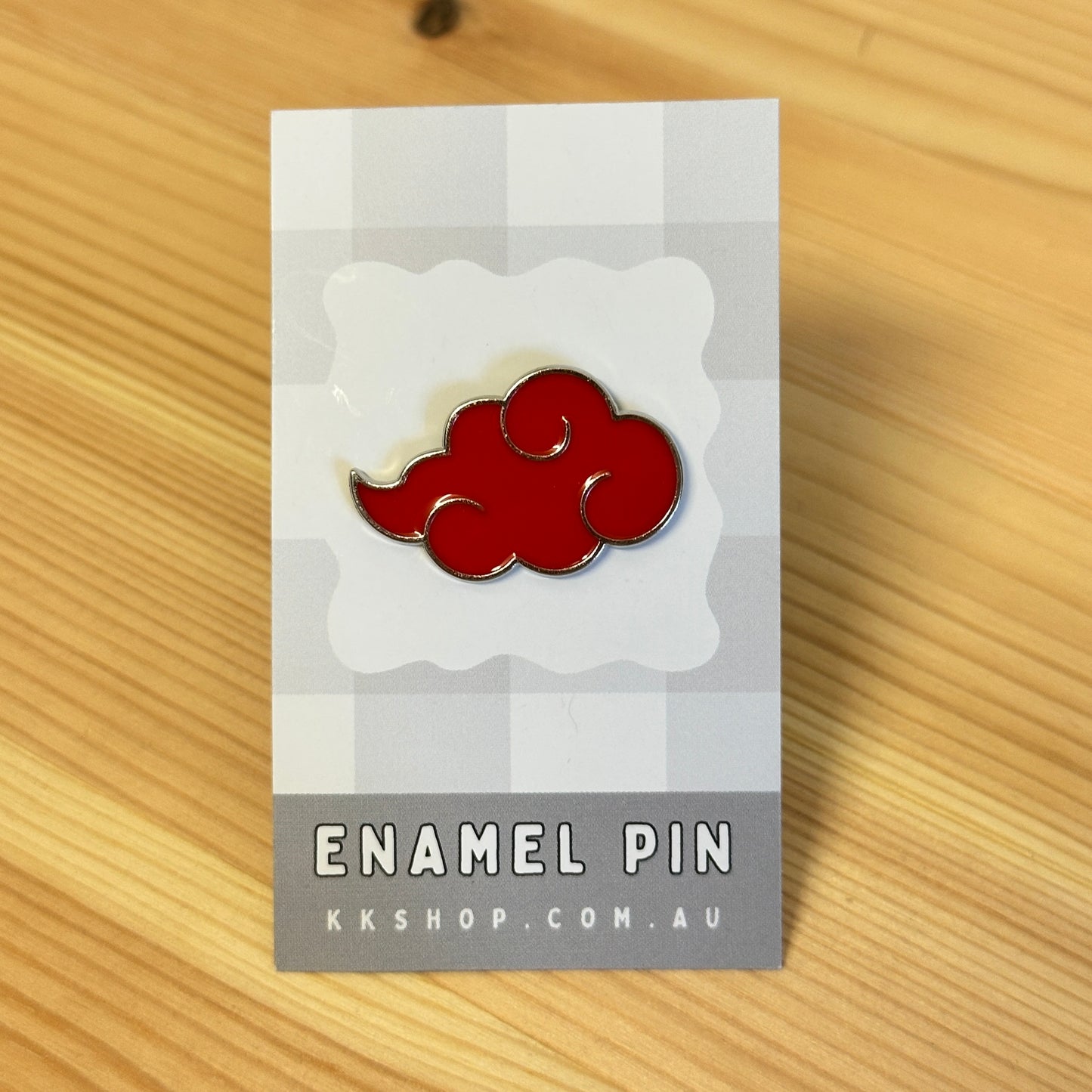 Naruto Cloud Enamel Pin