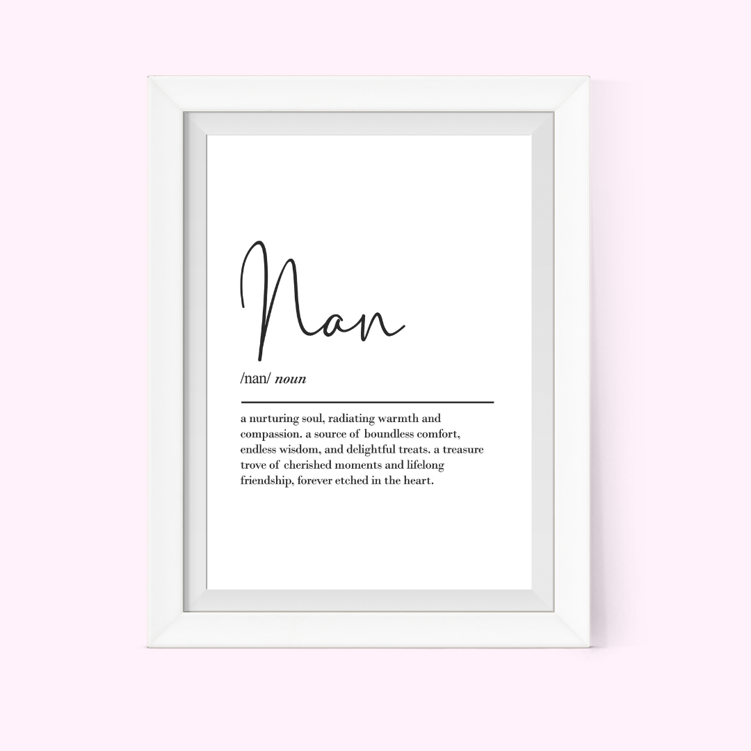 Nan Definition Frame