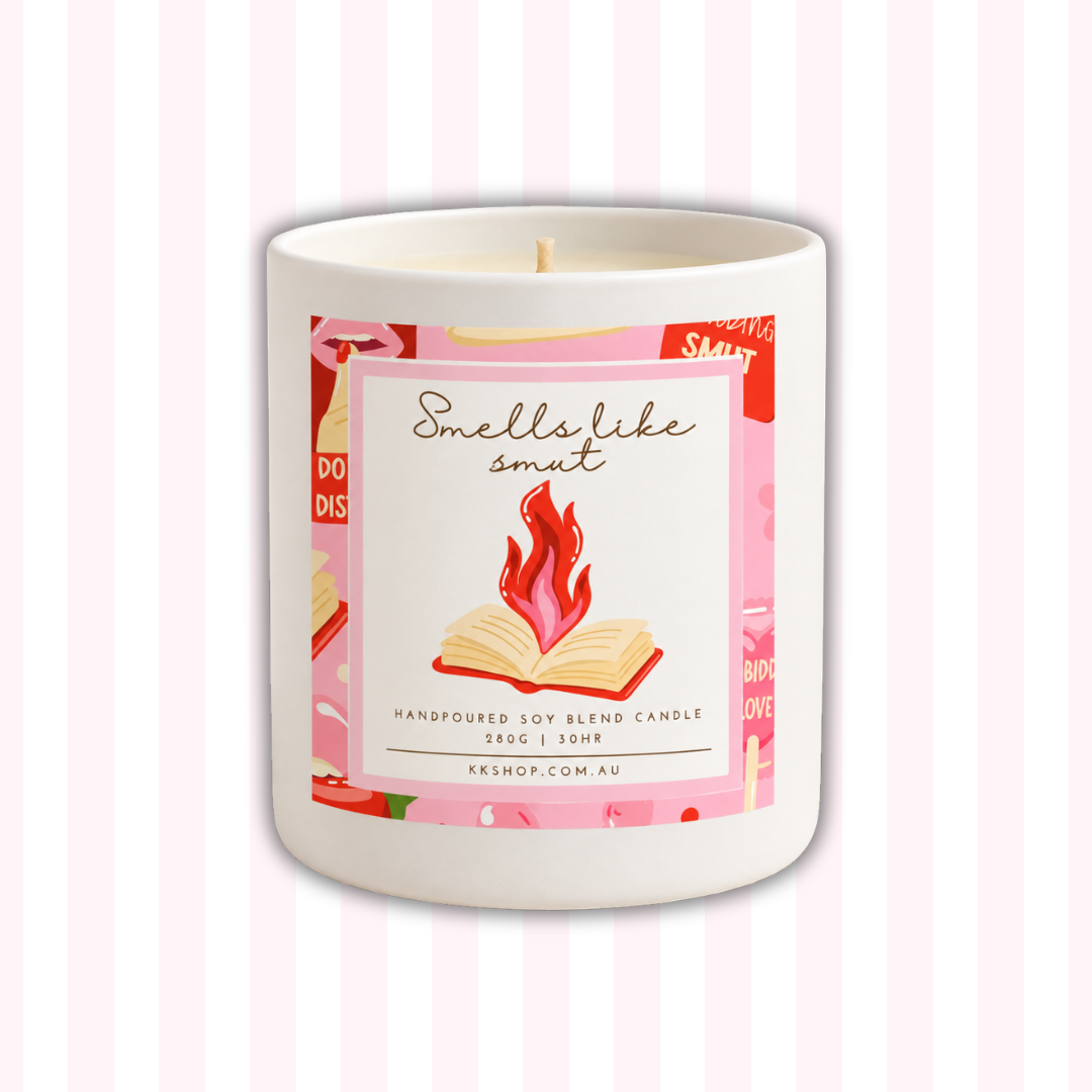 Smells Like Smut Candle | Bookish Candle