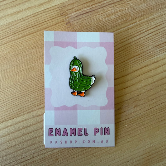 Pickle Goose Enamel Pin