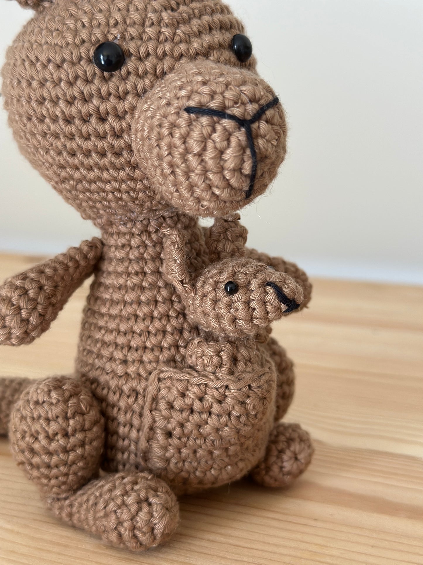 Kangaroo & Joey Amigurumi