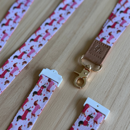 Sweetheart Dachshund Lanyard