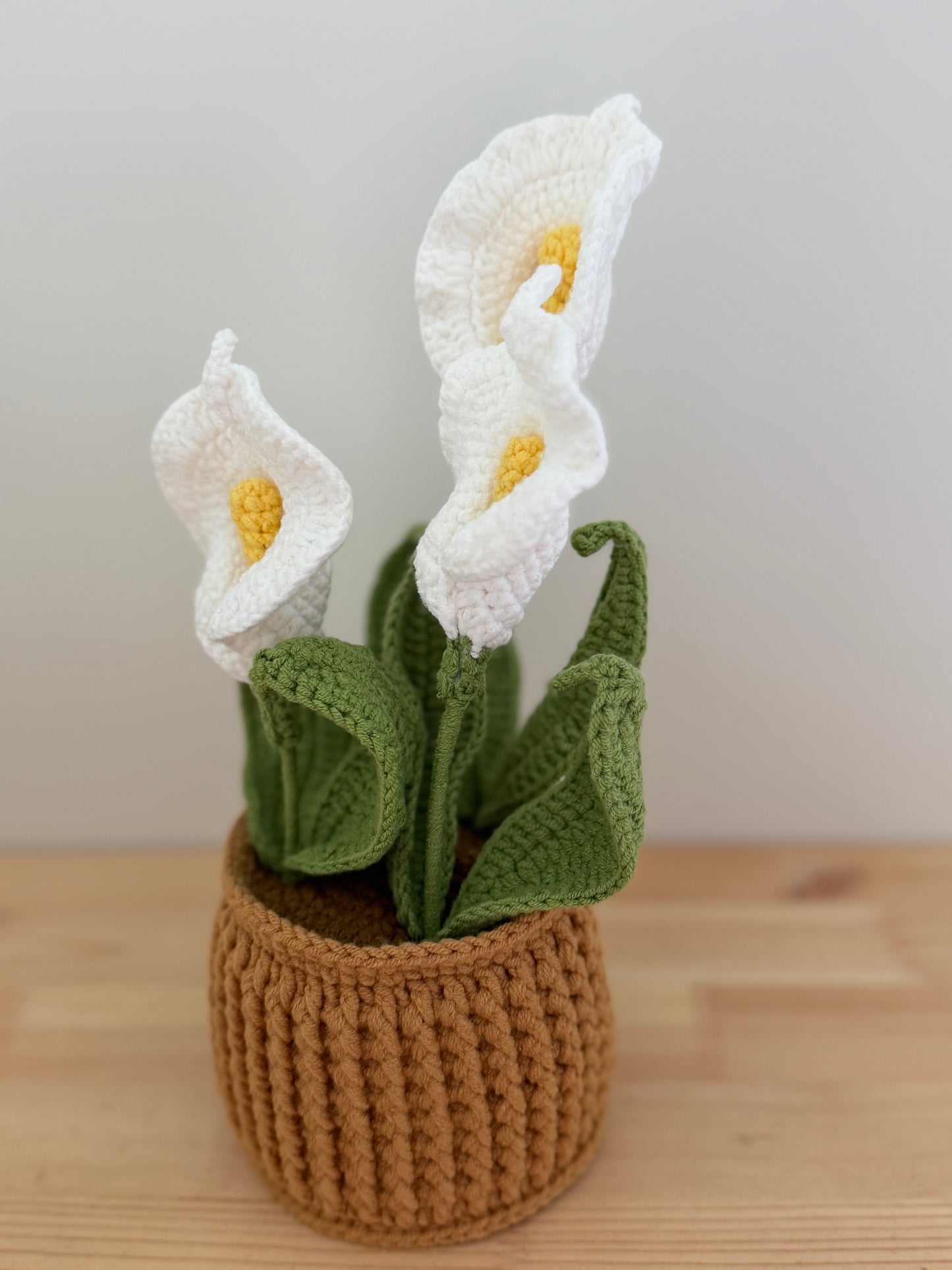 Peace Lily Amigurumi