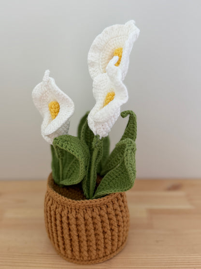 Peace Lily Amigurumi